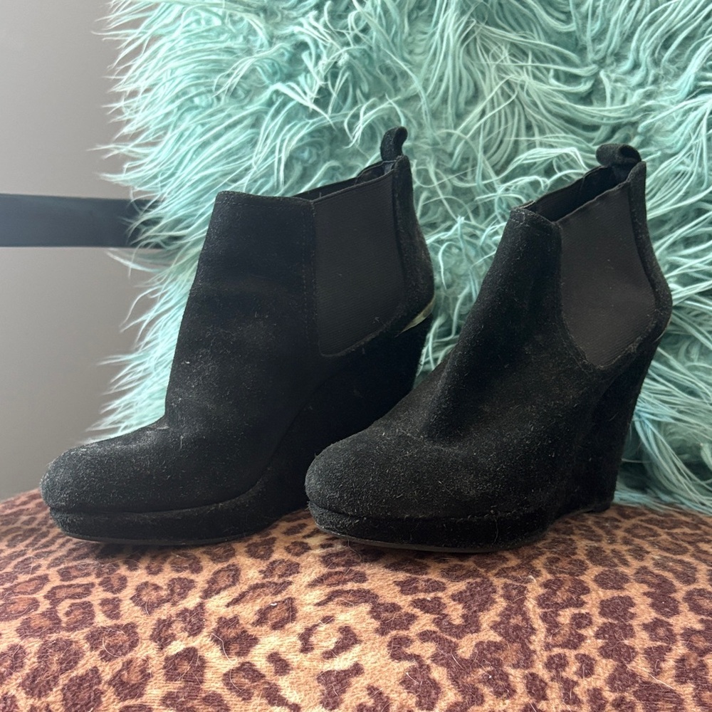 Jessica Simpson Black Ankle Booties